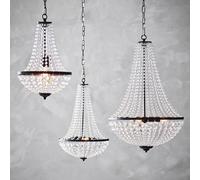 Markslöjd Lámpara de araña Gränsö, negro, IP20, Ø 30 cm