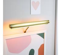 Markslöjd Lámpara para cuadros Mona Lisa, latón, ancho 35 cm