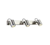 Markslöjd Lux lámpara de pared 3x3 W acero 105475