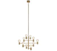 Markslöjd Paris lámpara colgante x60 W latón 108117