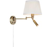 Markslöjd Pivot lámpara de pared 1x60 W latón 109017