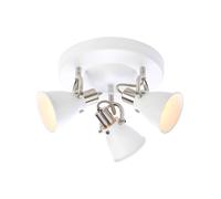 Markslöjd Plafón Alton blanco, focos orientables