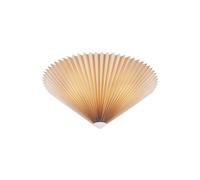 Markslöjd Plafón Plisado, beige, Ø 50 cm