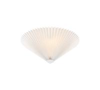 Markslöjd Plafón Plisado, blanco, Ø 42 cm