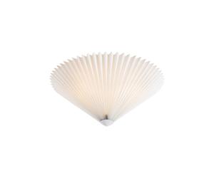 Markslöjd Plafón Plisado, blanco, Ø 50 cm