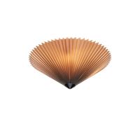 Markslöjd Plafón Plisado, gris, Ø 42 cm