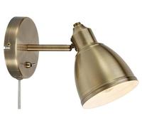 Markslöjd Story lámpara de pared 1x40 W latón 108714