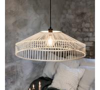 Markslöjd Tapa lámpara colgante, enchufe, natural, bambú, Ø 70 cm