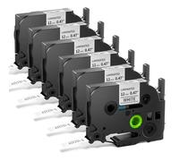 Markurlife 6 cintas compatibles con Brother P-touch TZe231, 12 mm