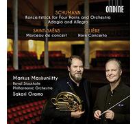 Markus Maskuniitty - Robert Schumann: Konzerstück for Four Horns and Orchestra, Op. 86, Adagio and Allegro, Op. 70, Camille Saint-Saëns: Morc
