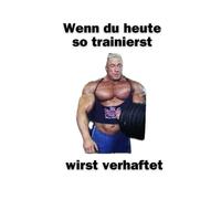 Markus Rühl Trainingstagebuch: Wenn du heute so trainierst wirst verhaftet
