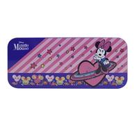 Markwins Minnie Cosmic Candy Lip & Face Tin, Estuche de Maquillaje de Minnie con 11 Paletas de Colores y Accesorios para los Labios y la Cara, Kit de Maquillaje Divertido, Accesorios de Colores