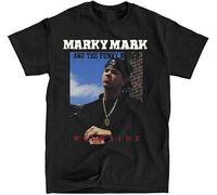 Marky Mark and The Funky Bunch Unisex 100% Cotton Short-Sleeve T-Shirts Black L