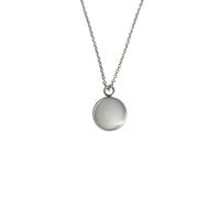 MarkyBaby - Joyas para leche materna con colgante redondo, kit de leche materna, hazlo tú mismo, joyas de ADN y recuerdos, resina