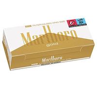 Marlboro Gold - Set de 1000 tubos con filtro para cigarrillos