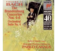Marlboro Record Bach: Brandenburg Concerti Nos. 4-6 & Orc (CD) (Importación USA)