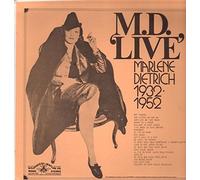 Marlene Dietrich - live 1932-52 LP