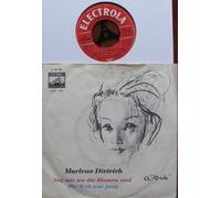 Marlene Dietrich - Sag mir, wo die Blumen sind (LC, #e22180) / Vinyl single [Vinyl-Single 7'']