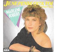 Marlène Jobert - Je ne pense qu'à toi (Les oiseaux chantent faux) / Tout en noir et tout en pastel [Vinyle 45 tours 7"]