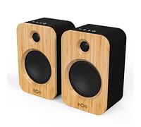Marley Altavoces Bluetooth Get Together Duo Estilo estantería, Sonido inalámbrico, alimentación de Red o 20 Horas de duración de la batería, función Auxiliar, amplificadores de definición