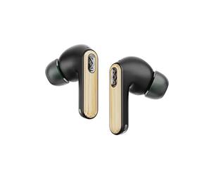 Marley House of Redemption ANC 2 Auriculares Inalámbricos con Cancelación Activa de Ruido - IPX5 True Wireless, 24H de Reproducción, Bluetooth con Micrófono, Control Táctil, USB-C, Negro