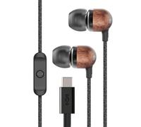 Marley House of Smile Jamaica Auriculares y Cascos con Cable USB-C Driver 9.2mm - Fabricados de Forma Sostenible, Cable Resistente a Enredos, Intra-auditivos con MicróFono en LíNEA, Negro