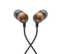 Marley House of Smile Jamaica Auriculares y Cascos con Cable USB-C Driver 9.2mm - Fabricados de Forma Sostenible, Cable Resistente a Enredos, Intra-auditivos con MicróFono en LíNEA, Negro