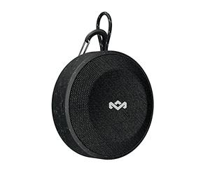 Marley No Bounds Altavoz inalámbrico Bluetooth, Tiempo de reproducción de hasta 10 Horas, Resistente al Polvo a Prueba de Agua, Negro