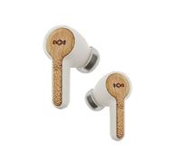 Marley Rebel Earbuds - Funciones de Audio inalámbricas, Recargables y Control táctil, 30 Horas de Tiempo de Reproducción con Estuche Elegante y portátil, Cream