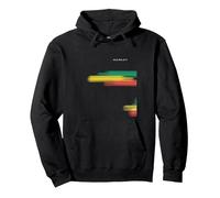 Marley - Salpicadura Oficial de Rasta Sudadera con Capucha, Unisex para Adultos, Negro, L