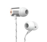 Marley UPLIFT 2.0 Dentro de oído Binaural Alámbrico Plata, Madera - Auriculares (Alámbrico, Dentro de oído, Binaural, Intraaural, Plata, Madera)