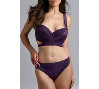 Marlies Dekkers Cache Coeur Deep Purple Push Up Bikini Top Talla: 70F | Bikinis Outlet | Mujer | Púrpura