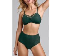 Marlies Dekkers Dame De Paris Green And Gold Lurex Prosthetic Care Bra Bra Talla: 90C | Brasieres Outlet | Mujer | Verde
