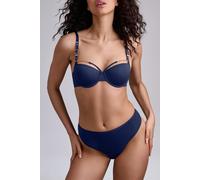 Marlies Dekkers Morana Dark Sky Blue Plunge Balcony Bra Talla: 85B | Corsés Outlet | Mujer | Azul