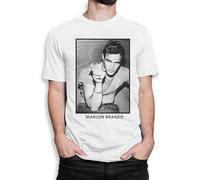 Marlon Brando Movie T-Shirt, Men's Women's All White