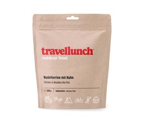 Marmita de pasta con pollo - Doble porción - Comida liofilizada - Travellunch