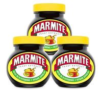 Marmite Yeast Extract - Pasta de Extracto de Levadura - Sabor Intenso Umami y enriquecido con Vitamina B - Ideal para Tostadas, Salsas y Recetas - Pack Laborawi (125g, 3, unidad)