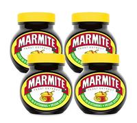 Marmite Yeast Extract - Pasta de Extracto de Levadura - Sabor Intenso Umami y enriquecido con Vitamina B - Ideal para Tostadas, Salsas y Recetas - Pack Laborawi (250g, 4, unidad)