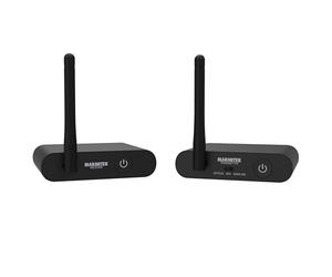 Marmitek Audio Anywhere 730 - Transmisor de Audio inalámbrico para TV HDMI | Sonido TV sin cables para barra de sonido, altavoces activos o equipo estéreo, HDMI ARC, óptico, RCA y baja latencia