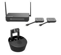 Marmitek Bundle de Sistema de Conferencia - Cámara CAM 4K Pro + Sistema de Presentación Stream 4K Pro - Presentación inalámbrica