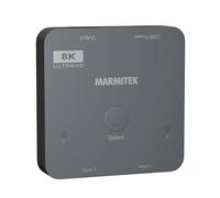 Marmitek Connect 720 - Switch HDMI 8K - 4K120 Gaming - 2 entradas 1 Salida | Conmutador HDMI 2.1, 2 entradas 1 salida gaming 4K120, 48 Gb/s, VRR, ALLM, QMS, QFT, Dolby Vision, HDR10+ y cambio automático