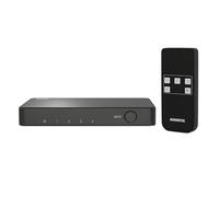 Marmitek Connect 740 - Switch HDMI 8K - 4K120 Gaming - 4 entradas 1 Salida | Conmutador HDMI 2.1, 4 entradas 1 salida para gaming 4K120, 48 Gbit/s, VRR, ALLM, QMS, QFT, cambio automático y mando