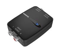 Marmitek Connect AD12 - Convertidor ADC audio analógico a digital RCA | Convierte RCA estéreo a Toslink o coaxial, salida simultánea LPCM, para TV, amplificador y barra de sonido