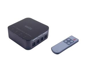 Marmitek Connect TS41 - Switch Toslink 4 entradas 1 Salida 192 kHz Audio