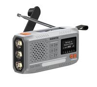 Marmitek RESQ 100 - Radio de Emergencia Dab+/FM Solar con manivela y SOS
