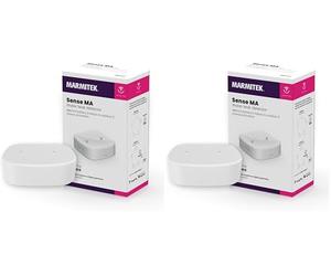 Marmitek Sense MA - Sensor de Pérdida de Agua Zigbee Inalámbrico - Detector de Nivel de Agua - Water Leak Detector (Paquete de 2)
