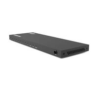 Marmitek Split 618 Pro - Splitter HDMI 4K60 1 Entrada 8 Salidas UHD HDR | Duplicador HDMI 2.0 Ultra HD para 8 pantallas, HDR10, HDCP 2.2, EDID, downscaler, 18 Gbit/s y carcasa metálica