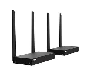 Marmitek TV Anywhere Wireless 4K - Extensor HDMI inalámbrico 4K60 Ultra HD | Transmisor y receptor HDMI sin cables hasta 50 m a través de paredes, loopthrough, retorno IR y USB KVM teclado ratón