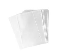 MARMODAY Bolsas de Navidad para regalos 6 x 9 pulgadas 15 cm 23 cm plástico transparente celofán plano 100 unids