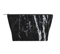 Mármol Blanco y Negro, Bolsa de artículos de tocador Bolsa de Maquillaje Bolsa de cosméticos Bolsa de artículos de tocador de Viaje portátil